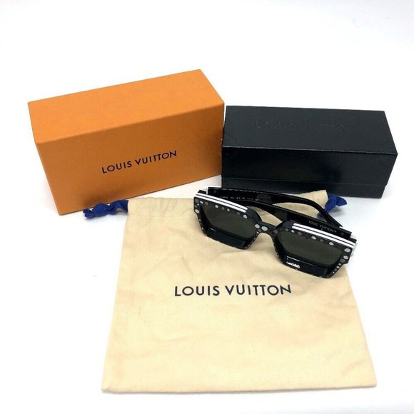 Authentic LOUIS VUITTON Z1904E 1.1 Millionaire - Infinity Dot LV x YK sunglasses - Picture 1 of 13